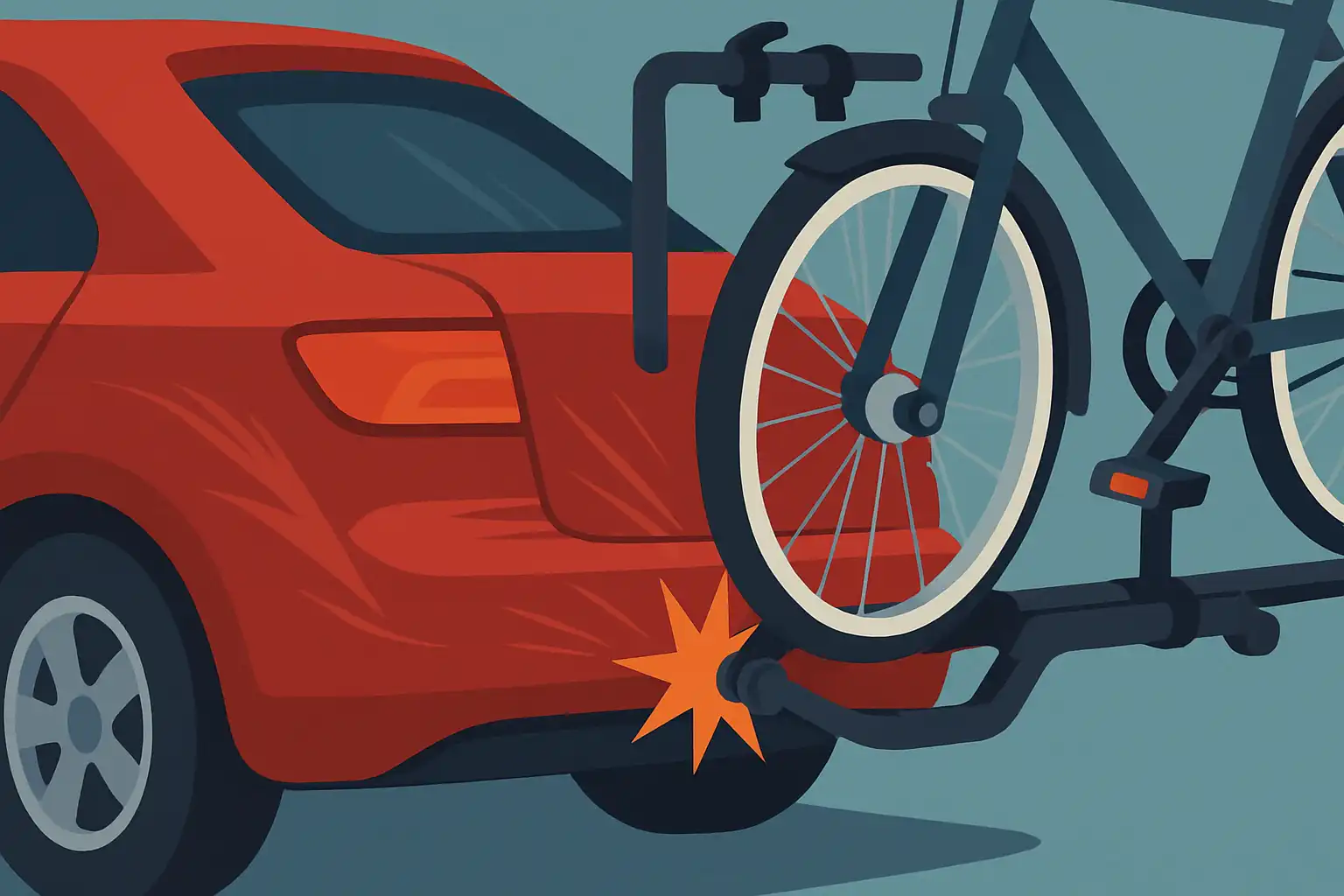 Zo bescherm je je autolak tegen krassen van een fietsendrager