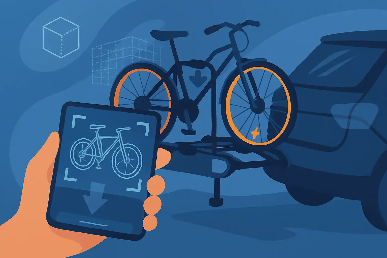 Zo gebruik je augmented reality om je fietsendrager perfect te monteren