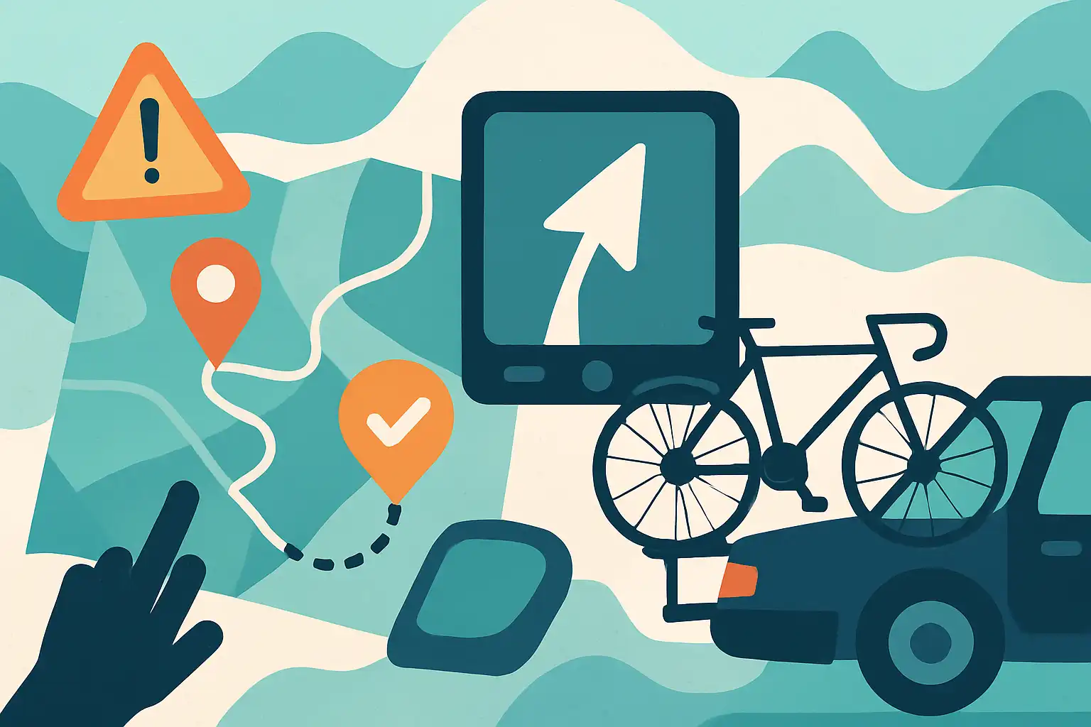 Zo plan je routes zonder verrassingen als je met een fietsendrager rijdt