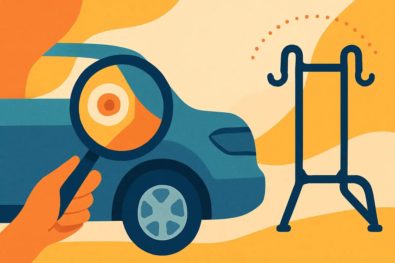 Zo vind je verborgen bevestigingspunten op je auto voor een fietsendrager zonder te boren