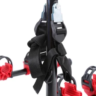 OxyFlowzy® - Fietsendrager - 3 Fietsen, Ook Elektrisch, Zonder Trekhaak - Draagkracht 60kg - Ideaal voor Achterklep Auto!
