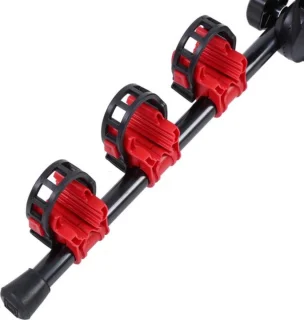OxyFlowzy® - Fietsendrager - 3 Fietsen, Ook Elektrisch, Zonder Trekhaak - Draagkracht 60kg - Ideaal voor Achterklep Auto!