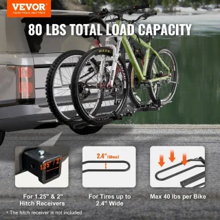 JLA Commerce - Fietsendrager - 36 KG - Voor Auto - Opvouwbaar