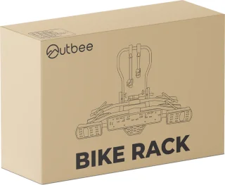 Outbee Fietsendrager - Fietsendrager Trekhaak - Met Kentekenplaathouder - 2 Fietsen - Zwart