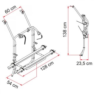 Wat vinden we goed aan de Fiamma fietsdrager Carry Bike VW T4