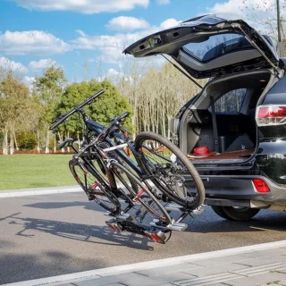 PolkaHome Fietsendrager electrische fietsen - 2 Fietsen - Fietsendrager trekhaak - Voor electische fietsen