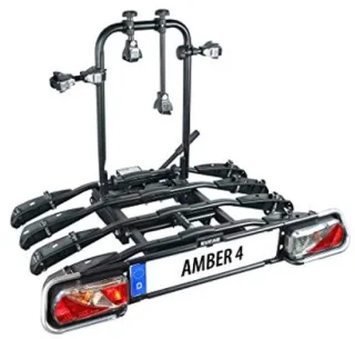 Amber Trekhaakfietsendrager voor 4 fietsen