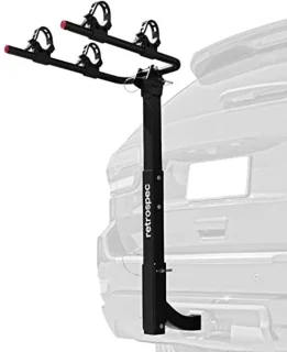 Autorek Opvouwbare Fietsendrager voor 2 Fietsen (2-inch trekhaak)