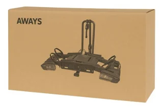 Aways Fietsendrager voor 2 fietsen — compact, robuust en slim ontworpen