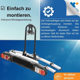 Wat vinden we goed aan de Back 2 Fietsendrager 2 fietsen