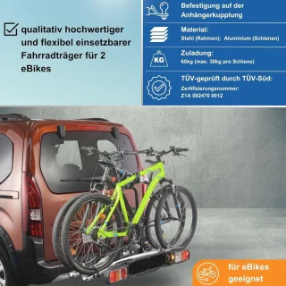 Back 2 Fietsendrager 2 fietsen