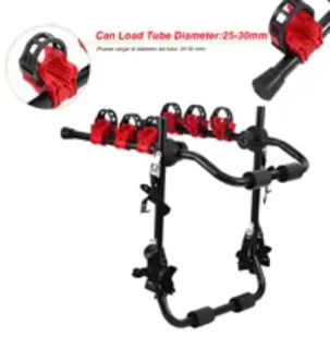 Cellista fietsendrager achterklep 3 fietsen