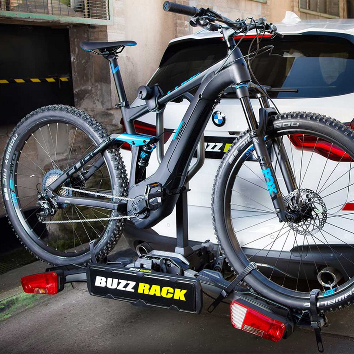 E-Scorpion 1 Vouwbare Elektrische Fietsendrager Trekhaak