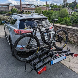 E-Scorpion Pro3 opvouwbare fietsendrager 3 e-bikes