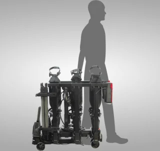 E-Scorpion Pro3 opvouwbare fietsendrager 3 e-bikes