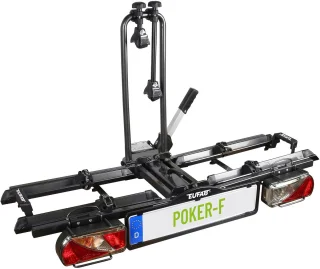 De EUFAB 2-fietsendrager voor trekhaak in één oogopslag