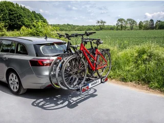 Eufab Amber III fietsendrager voor aanhangwagenkoppeling