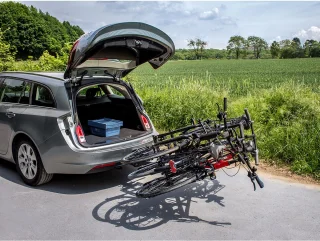 Eufab Amber III fietsendrager voor aanhangwagenkoppeling