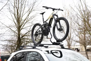 Farad Pesio Fietsendrager Dak 1 Fiets Zwart Aluminium
