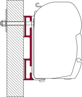 Fiamma Adapter D F45S/F45L/ZIP