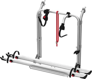 Fiamma Carry-Bike 200D: robuuste en ruimtebesparende fietsendrager voor dubbele achterdeuren