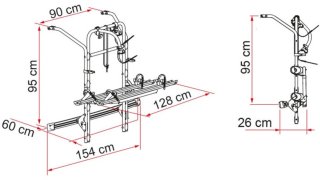Wat vinden we goed aan de Fiamma Carry-Bike Mercedes V-Class Premium