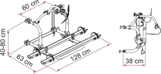 Fiamma Carry-Bike Pro C N Fietsendrager