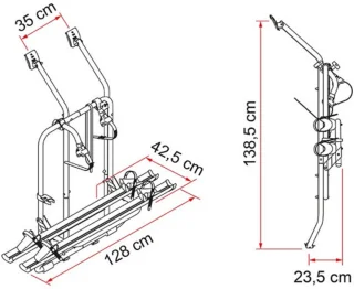Wat vinden we goed aan de Fiamma Carry-Bike VW T4