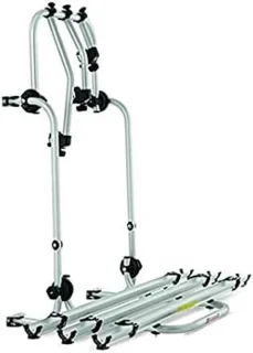 Fietsendrager camper voor 3 fietsen, zilver