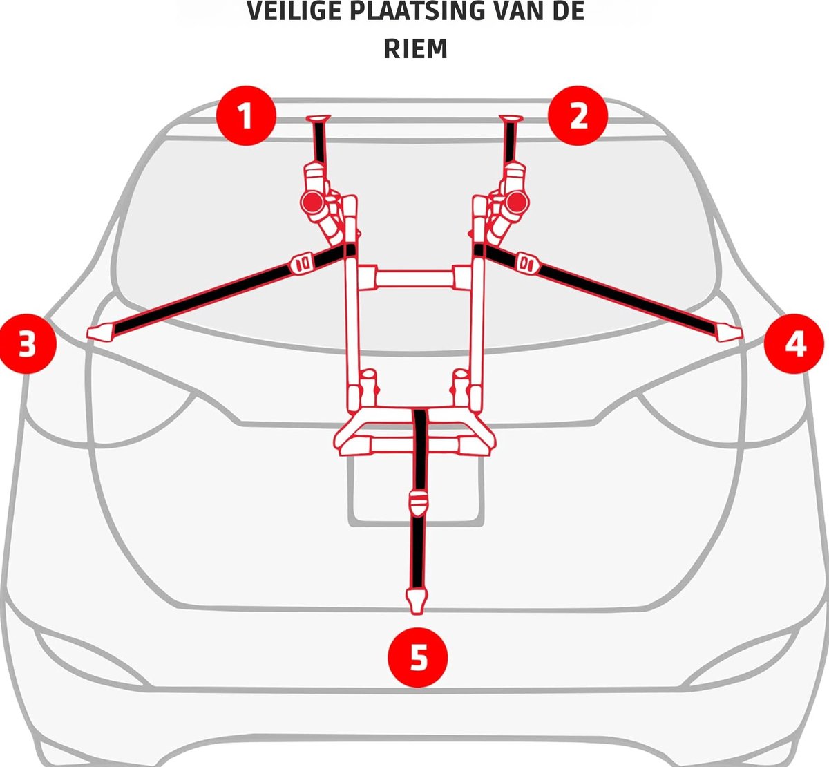 Fietsendrager Trekhaak 2 Elektrische Fietsen