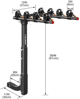 Fietsendrager trekhaak