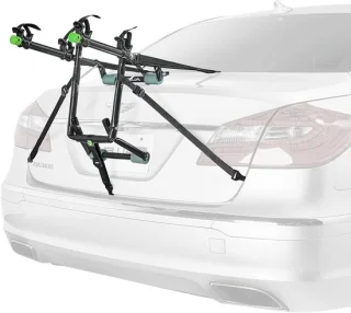 Fietsendrager voor auto, 2 fietsen, zwart