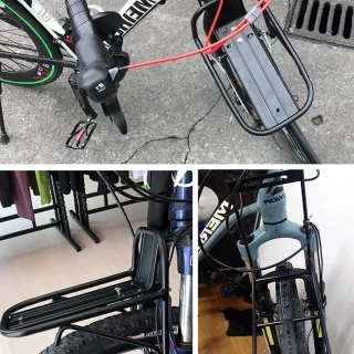 Fietsendrager Voorvork – Voorwieldrager met Montageset