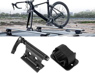 Fietsvorkhouder set dak