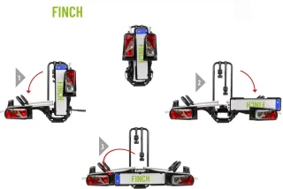 Wat vinden we goed aan de FINCH EUFAB 2-FIETSDRAGER OP TREKHAAK
