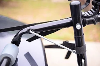 Luxe fietsenrek Duo Zwart - Montage op Bagageruimte
