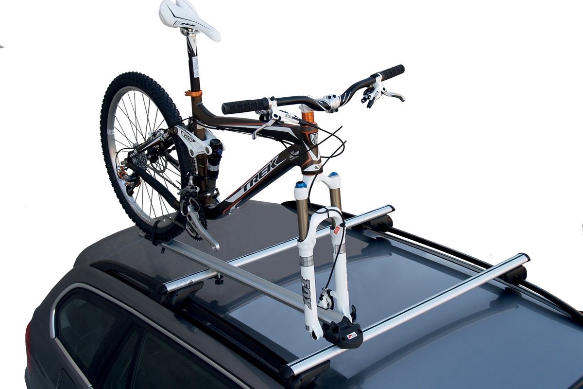 Menabo Bike Pro Dakfietsendrager 1 Fiets Zilver