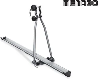 Menabo Huggy Lock Dakfietsendrager 1 Fiets Zilver