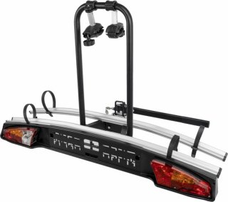 Menabo Merak Q — lichte, kantelbare en snelkoppelbare fietsendrager voor twee fietsen
