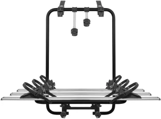 Wat vinden we goed aan de Menabo Shadow fietsendrager achterklep voor Volkswagen Transporter T5 (2003-2015)