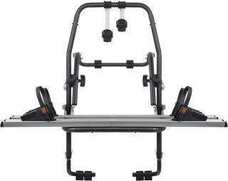 Wat vinden we goed aan de Menabo Stand Up 2 fietsendrager achterklep voor Toyota Yaris (XP9) 2005-2011