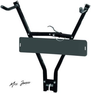 Eenvoudig en degelijk: Mrs. Jones trekhaakdrager voor 2 fietsen