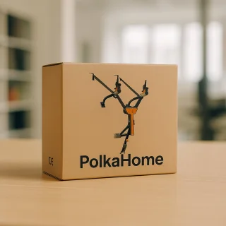PolkaHome Ultra Compact 1-Fiets Achterdrager Zwart