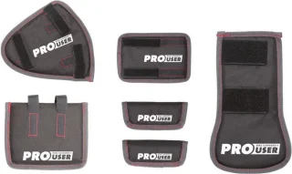 Pro-user Fietsbeschermset 7-delig Zwart