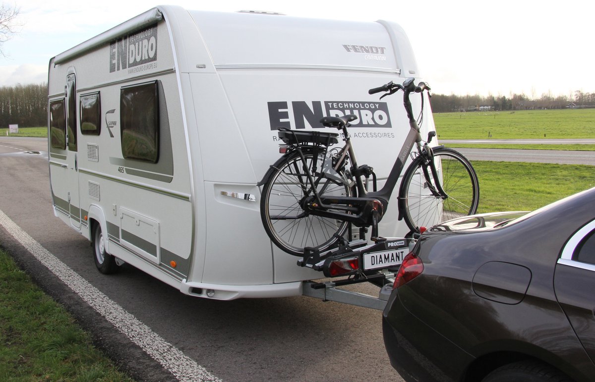 Pro-user Fietsendrager Hulpstuk Caravan