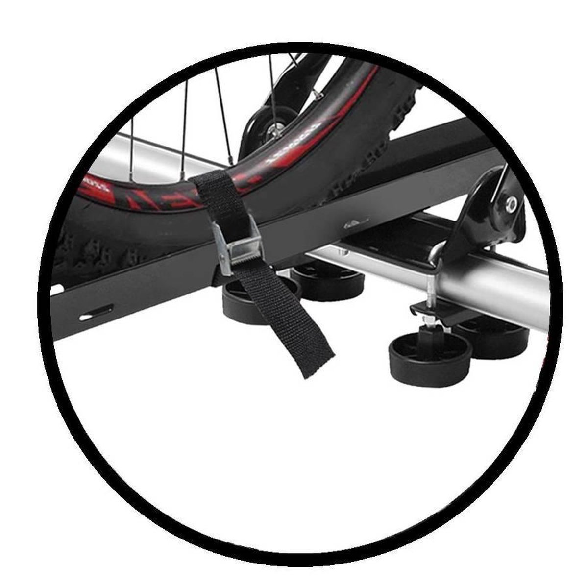 ProPlus Fietsdrager Dakmontage 1 Fiets Zwart