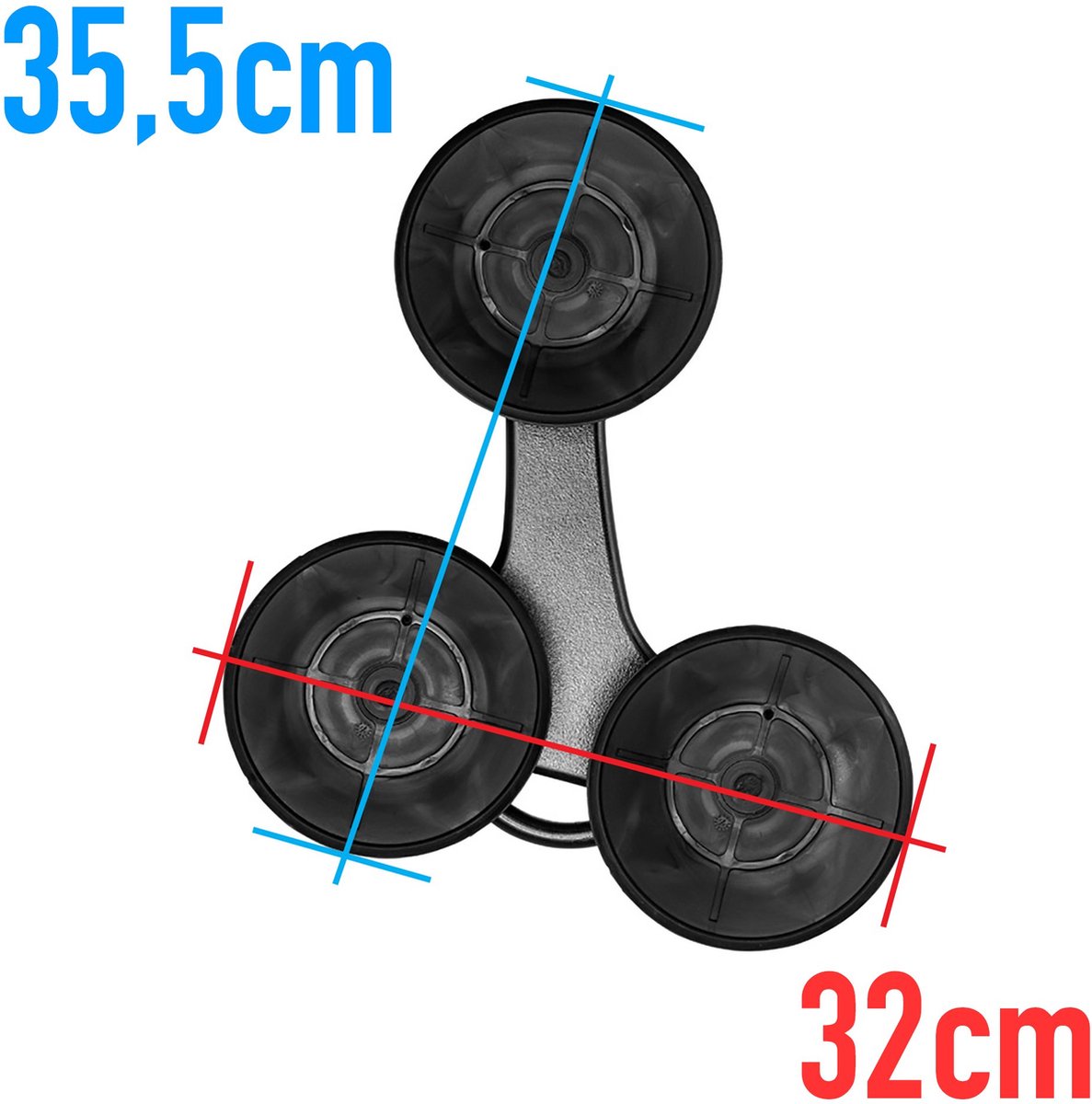 Seasucker Talon fietsendrager zwart voor 1 fiets