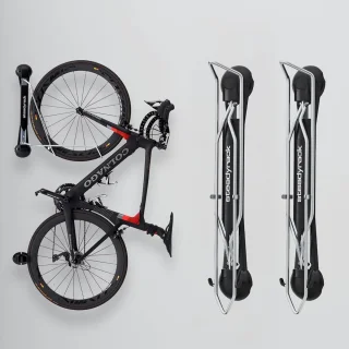SteadyRack Fietsenrek - Wandmontage - 2 stuks