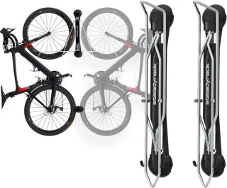 SteadyRack Fietsenrek - Wandmontage - 2 stuks