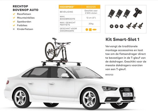 Tesla Fietsendrager Dak Model 3 S X Y